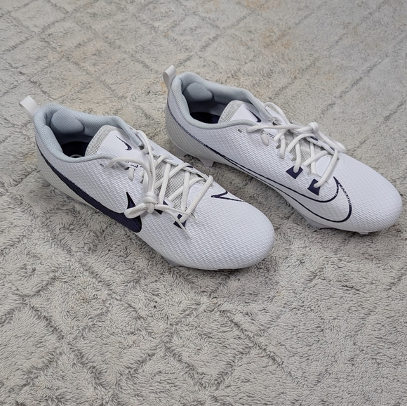 Nike Vapor Edge Speed 360 2 TB Football Cleats White Purple Mens Sz 16